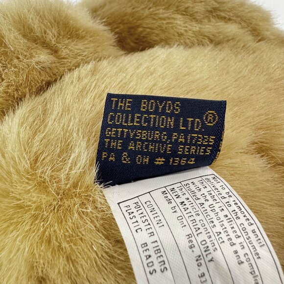 ALICE Boyds Bears Investment Collectibles Archive Collection 11” NWT 1994 Honey - Picture 8 of 8